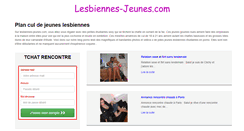 Desktop Screenshot of lesbiennes-jeunes.com